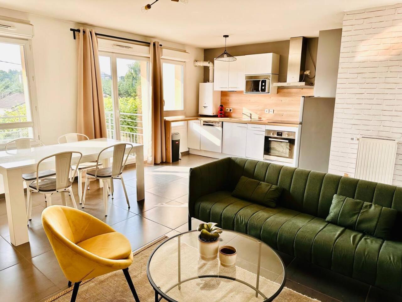 Btobed - Location Professionnelle - Appartement 4 Personnes Parking Gratuit - Proche Parc Des Expositions Et Aeroport Cdg Villepinte  Luaran gambar