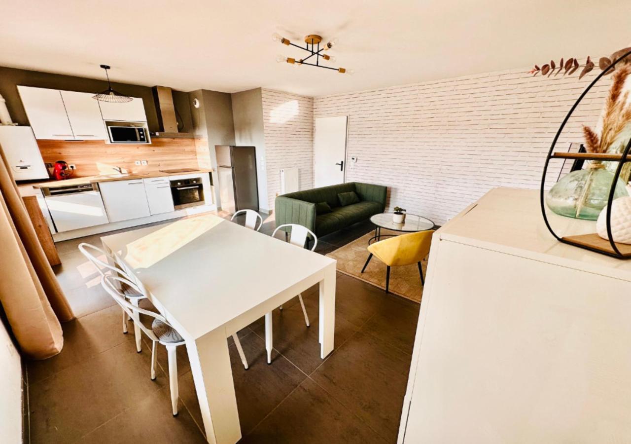 Btobed - Location Professionnelle - Appartement 4 Personnes Parking Gratuit - Proche Parc Des Expositions Et Aeroport Cdg Villepinte  Luaran gambar