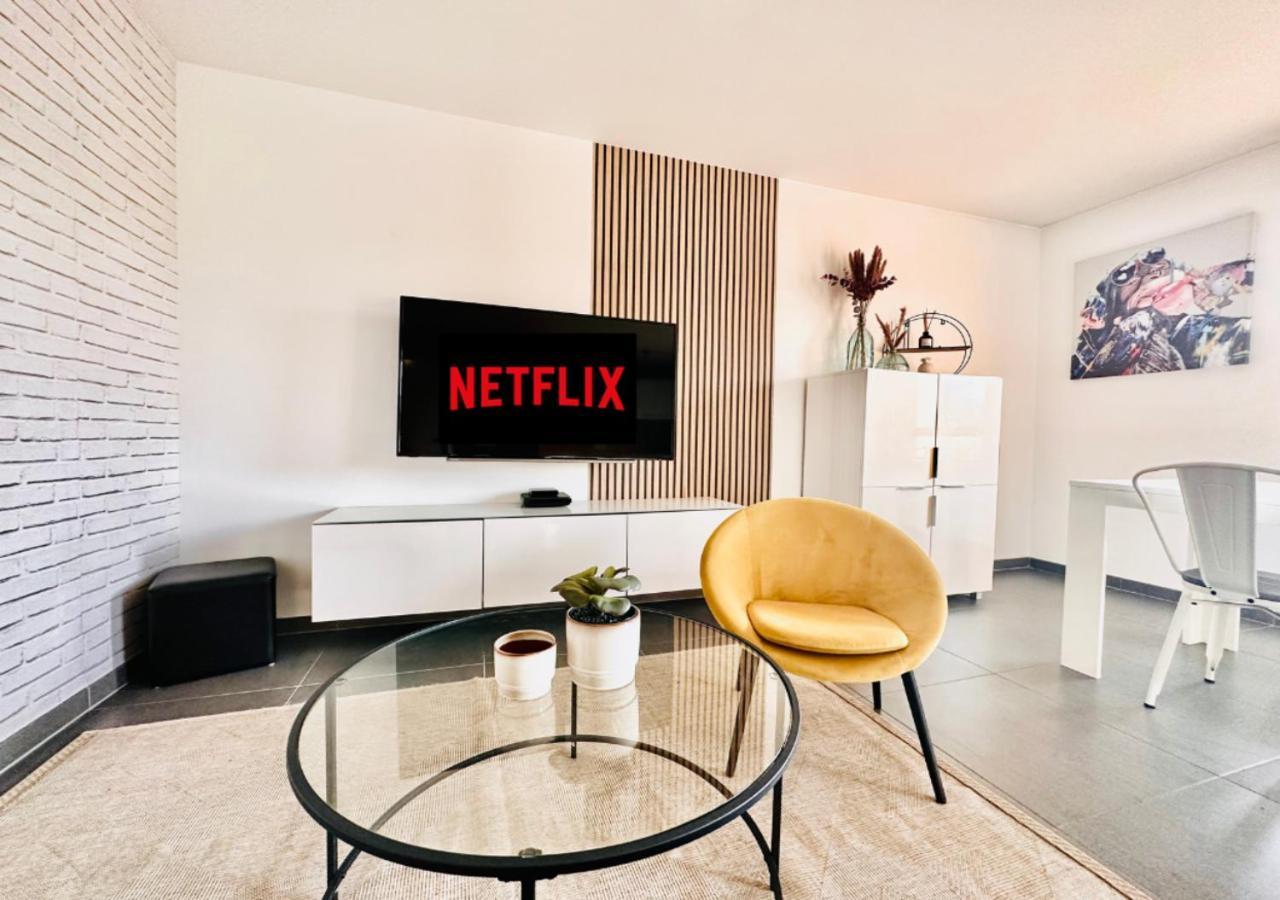 Btobed - Location Professionnelle - Appartement 4 Personnes Parking Gratuit - Proche Parc Des Expositions Et Aeroport Cdg Villepinte  Luaran gambar