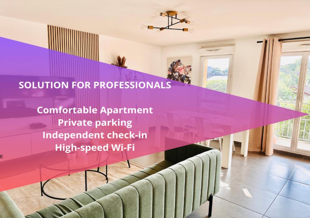 Btobed - Location Professionnelle - Appartement 4 Personnes Parking Gratuit - Proche Parc Des Expositions Et Aeroport Cdg Villepinte  Luaran gambar